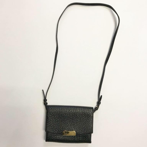 Burberry Handbags - Burberry Pebbled Leather Shoulder Bag